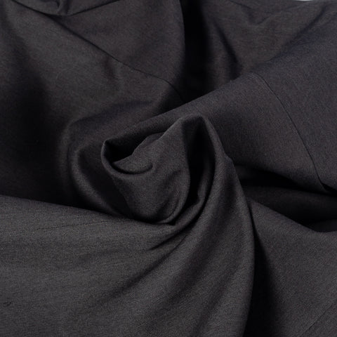 Lief Horsens Charcoal 2pc Stock Suit - Grey, Polyester, Viscose, Stretch, Slim Fit - Alternate View