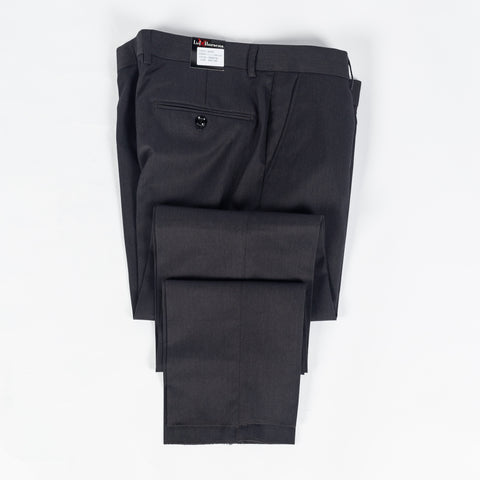 Lief Horsens Charcoal 2pc Stock Suit - Grey, Polyester, Viscose, Stretch, Slim Fit - View 16