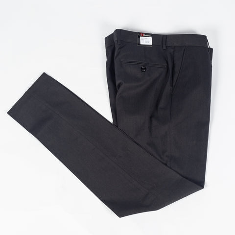 Lief Horsens Charcoal 2pc Stock Suit - Grey, Polyester, Viscose, Stretch, Slim Fit - View 17