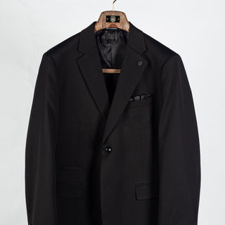 Lief Horsens Black 2pc Stock Suit - Polyester, Viscose, Stretch, Slim Fit - View 6