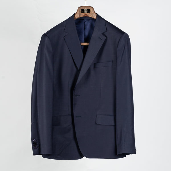 Navy Wool Blend Suit