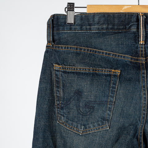 Tellis Selvage 15 Year Dome 12oz Denim - Navy, Cashmere, Denim, Leather, Slim Fit - View 7