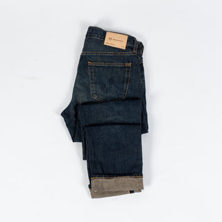 Tellis Selvage 15 Year Dome 12oz Denim - Navy, Cashmere, Denim, Leather, Slim Fit - View 9