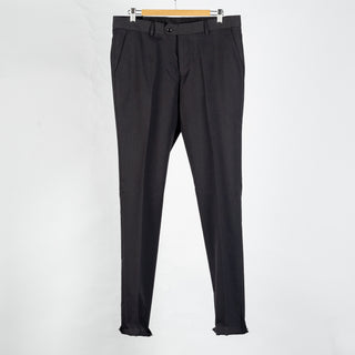 Lief Horsens Charcoal 2pc Stock Suit - Grey, Polyester, Viscose, Stretch, Slim Fit - View 9