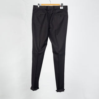 Lief Horsens Charcoal 2pc Stock Suit - Grey, Polyester, Viscose, Stretch, Slim Fit - View 13