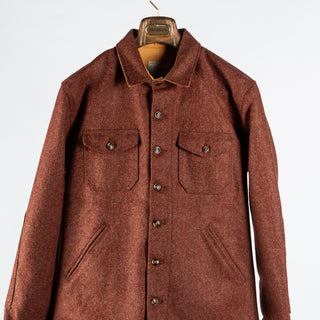 Dehen 1920 Dehen Brick Herringbone Crissman Overshirt 10