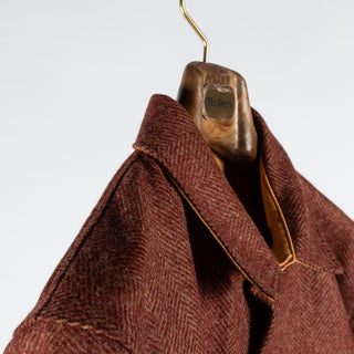 Dehen 1920 Dehen Brick Herringbone Crissman Overshirt 3