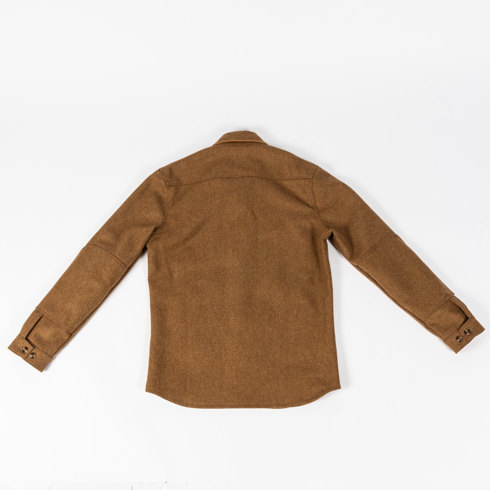Dehen Dark Tan Mix Crissman Overshirt – Mr.Derk