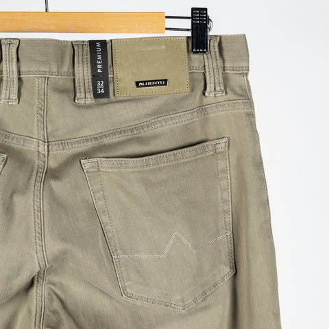 Alberto Tan 1571 Pipe Light Soft Denim - Cotton, Denim, Polyester, Regular Fit, Woven - View 7