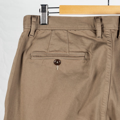 Alberto Light Brown 1582 Rob Chinos - Cotton, Stretch, Slim Fit, Knit - View 6