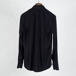 Stenstrom Textured Black Active Stretch Dress Shirt - Stretch - View 5