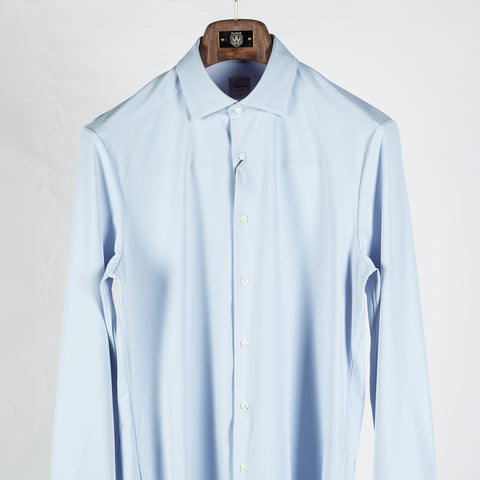 Stenstrom Light Blue Active Stretch Dress Shirt - Stretch - View 6