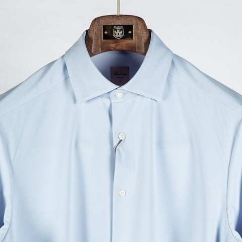 Stenstrom Light Blue Active Stretch Dress Shirt - Stretch - View 7