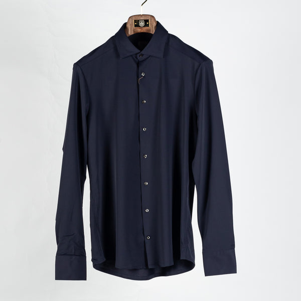 Navy Active Stretch Dress Shirt