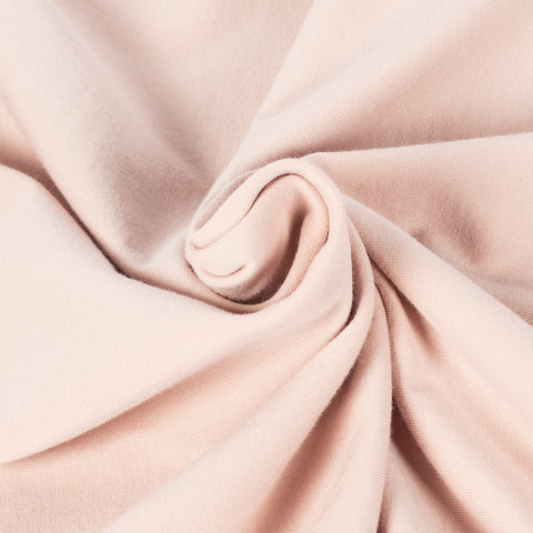 PYA Light Pink Seasonal SS26 Iconic T-Shirt - Tan, Cotton, Silk, Pima Cotton, Slim Fit, Made In Peru - Alternate View