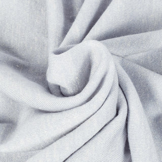 PYA Light Grey Wool Linen Blend Crewneck Sweater - Wool, Linen, Merino, Regular Fit, Knit - Alternate View
