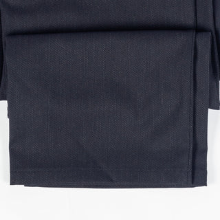 Alberto Navy Two Tone Stone 1942 Ceramica Trousers - Polyester, Viscose, Stretch, Slim Fit - Alternate View