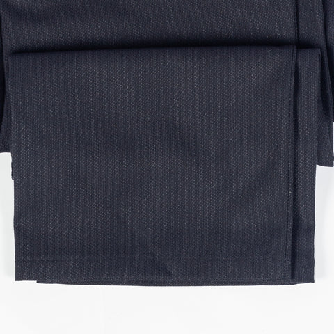 Alberto Navy Two Tone Stone 1942 Ceramica Trousers - Polyester, Viscose, Stretch, Slim Fit - Alternate View