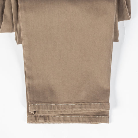 Alberto Light Brown 1582 Rob Chinos - Cotton, Stretch, Slim Fit, Knit - Alternate View