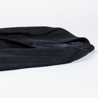 Empire Navy Textured Wool Cashmere Blazer - Wool, Cashmere, Denim, Check, Made In Canada - View 8