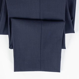 Alberto Navy Stretch 1550 Steve Chinos - Wool, Polyester, Stretch, Tapered, Knit - Alternate View