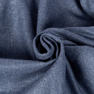 Waterville Textured Wool-Silk Reversible Bomber Jacket - Navy, Wool, Silk, Polyester, Made In Italy - Alternate View