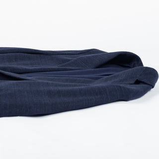 Fradi Navy Slack Linen Cotton Blazer - Wool, Cotton, Linen - View 8