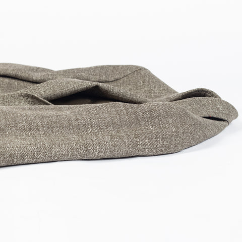 Barbour Light Olive Auckland Melange Blazer - Tan, Wool, Linen, Denim, Tailored Fit - View 9