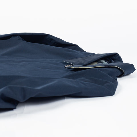 Barbour Navy Short Rokig Waterproof Jacket - Cotton, Denim, Polyester, Knit - View 9