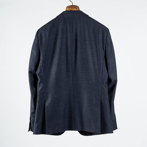 Joop Navy Hozig Blazer - Wool, Silk, Suede, Slim Fit - View 5