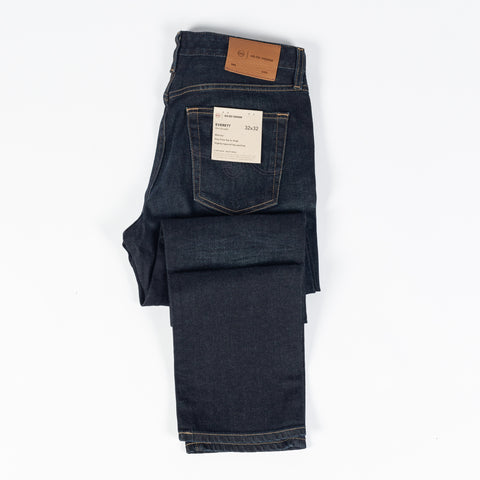 AG Everett 2 Years Emmet Slim Straight Denim - Tan, Cotton, Denim, Stretch, Straight Fit - View 8