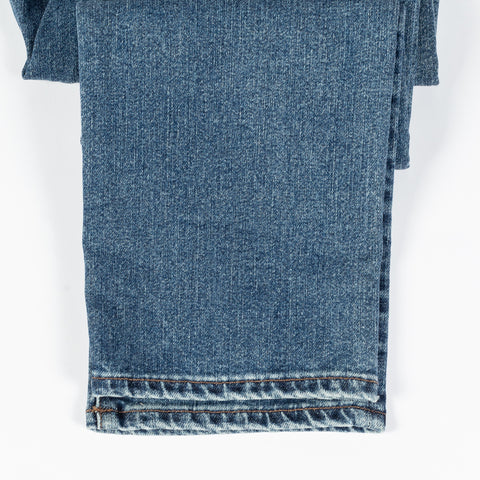 AG Tellis Bellingham Stretch Denim - Oat, Cotton, Denim, Polyester, Slim Fit, Knit - Alternate View