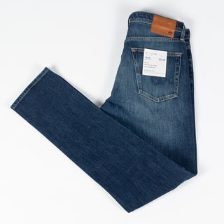 AG Tellis Horsetail Ultimate Stretch Denim - Blue, Cotton, Denim, Stretch, Slim Fit, Knit - View 9