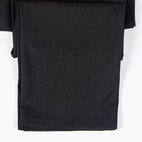 Alberto Black Two Tone Stone 1942 Ceramica Trousers - Polyester, Viscose, Stretch, Knit - Alternate View