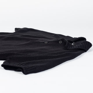 Gran Sasso Black Cotton-Cashmere Knit Polo - Red, Cotton, Cashmere, Denim, Regular Fit, Made In Italy - View 7