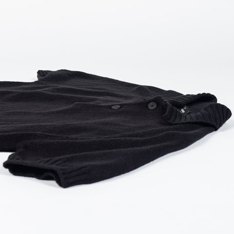 Gran Sasso Black Cotton-Cashmere Knit Polo - Red, Cotton, Cashmere, Denim, Regular Fit, Made In Italy - View 7