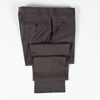 Latorre Textured Brown Summer Suit - Wool, Italian, Made In Italy - View 16