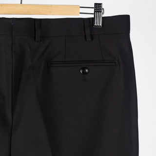 Latorre Black Stretch Suit - Wool, Stretch, Italian, Made In Italy - View 15
