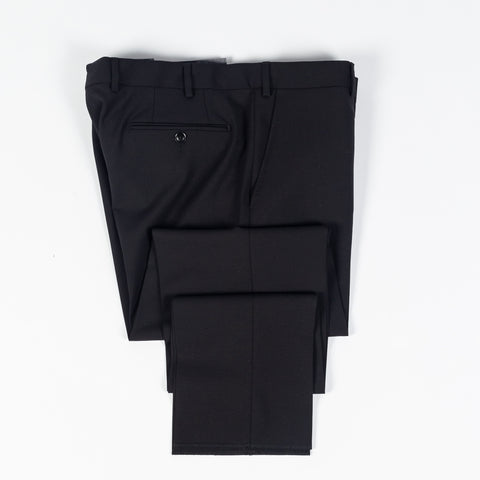 Latorre Black Stretch Suit - Wool, Stretch, Italian, Made In Italy - View 16