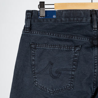 Tellis Salvage Sulfur Marine Haze - Black, Cotton, Denim, Stretch, Slim Fit, Check, Artisan - View 7