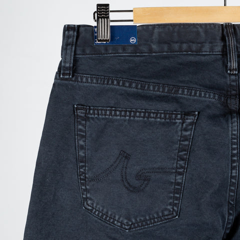 Tellis Salvage Sulfur Marine Haze - Black, Cotton, Denim, Stretch, Slim Fit, Check, Artisan - View 7