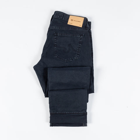 Tellis Salvage Sulfur Marine Haze - Black, Cotton, Denim, Stretch, Slim Fit, Check, Artisan - View 10