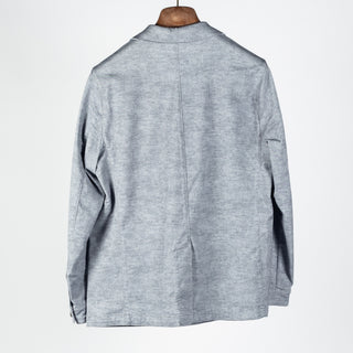 Fradi Light Grey Cotton Blend Overshirt - Cotton, Lyocell, Stretch, Floral, Made In Italy - View 5
