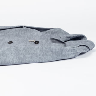 Fradi Light Grey Cotton Blend Overshirt - Cotton, Lyocell, Stretch, Floral, Made In Italy - View 8