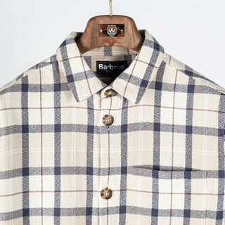 Barbour Vennel Textured Tartan Overshirt - Cotton - View 8