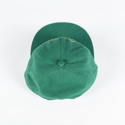 Wythe Green Chainstitched Canvas Ranch Hat - Tan, Cotton, Canvas - Detail View