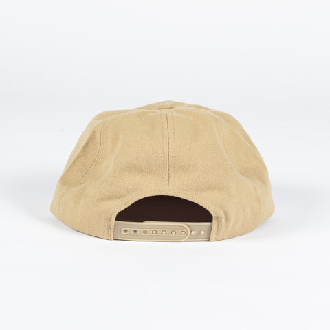 Wythe Khaki Chainstitched Canvas Ranch Hat - Red, Cotton, Denim, Canvas - Alternate View