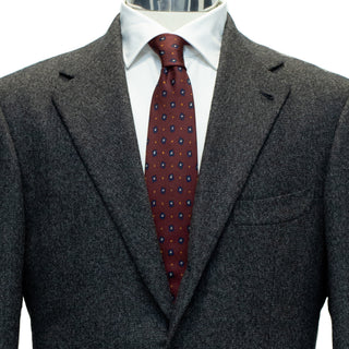 Casa Del Sarto Grey Thornproof Wool 2pc Suit 3