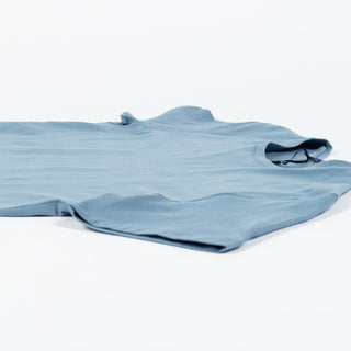 Steel Blue Seasonal PYA Iconic T-Shirt - Cotton, Pima Cotton, Peruvian Pima, Slim Fit, Made In Peru - View 7