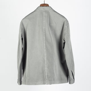 Xacus Graphite Dyed Shacket - Grey, Cotton - View 5